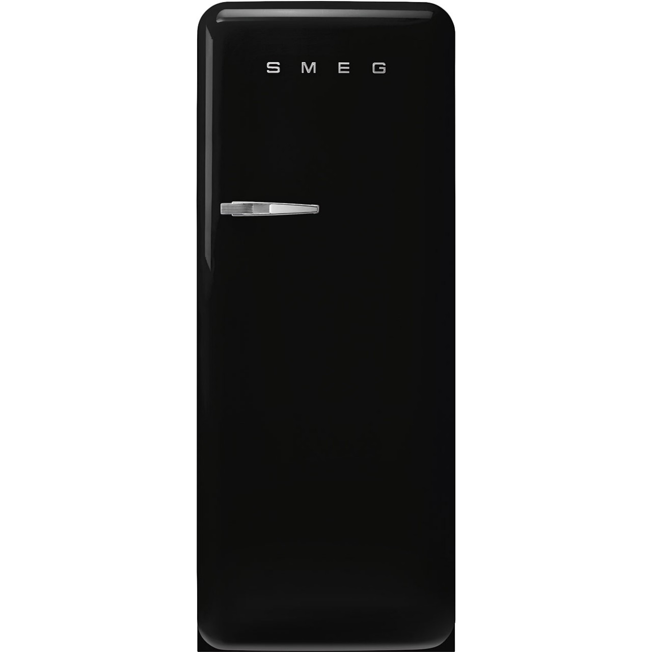 Smeg FAB28RBL5UK 60cm Wide Black Right Hinge Freestanding Fridge