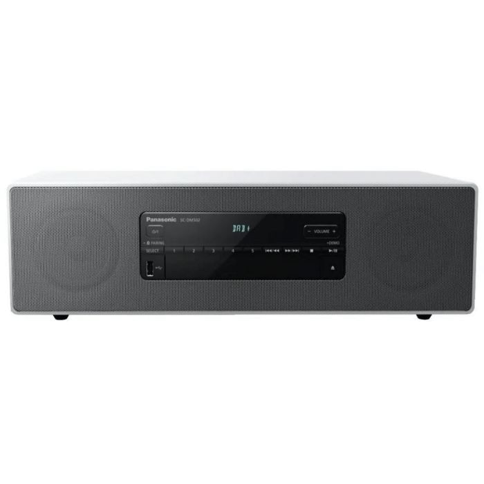 Panasonic SCDM502EW 40W Micro Hi-Fi with DAB+, Bluetooth, CD Player
