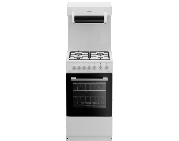 Blomberg GGS9151W Single Oven Gas Cooker with Eye Level Grill