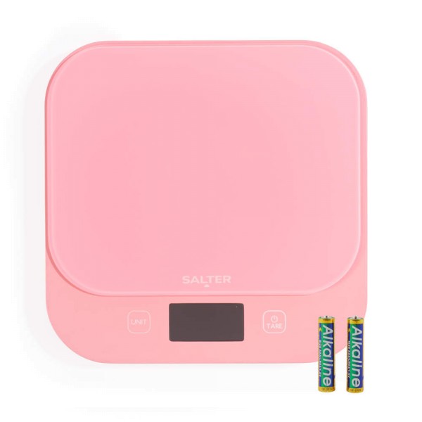 Salter SA00698PFEU12 British Bakes Digital Pink Kitchen Scales
