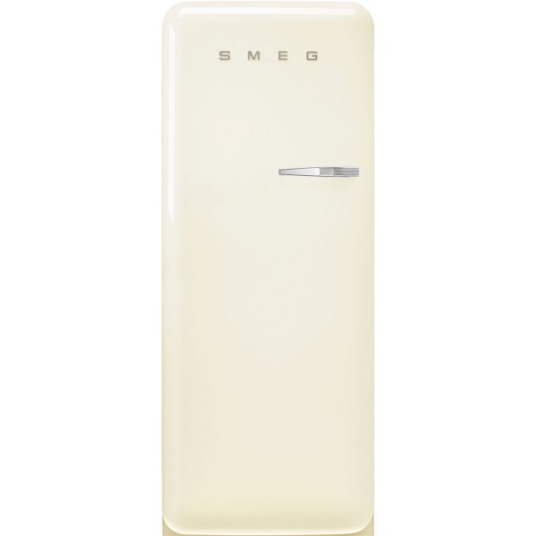 Smeg FAB28LCR6UK Cream Retro Left Hinge Freestanding Refrigerator