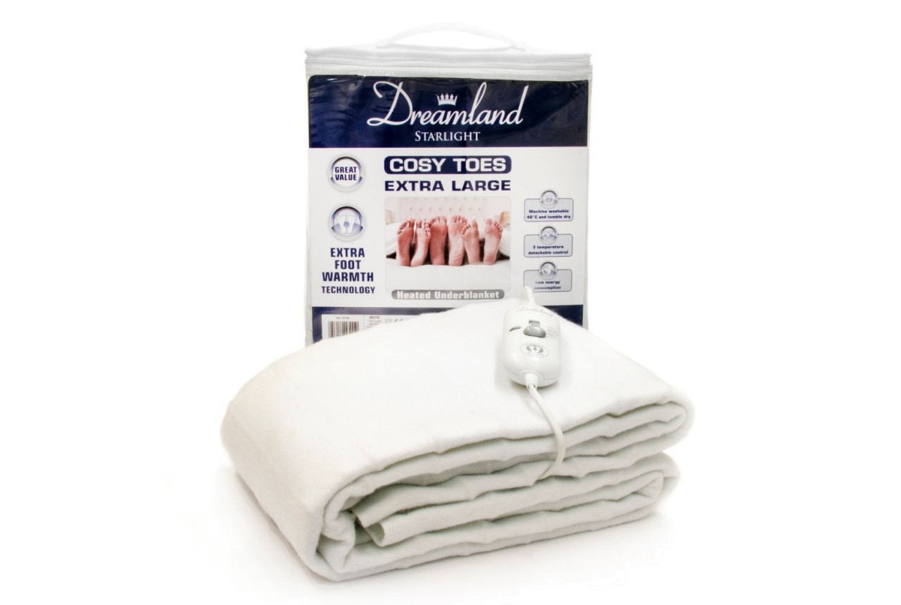 Dreamland 16157 Extra Large King Size Heated Blanket Electric