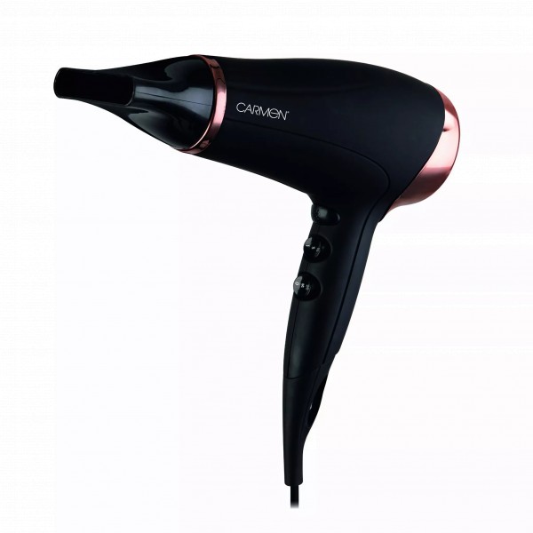Carmen C80022COP 2200W Black Hair Dryer