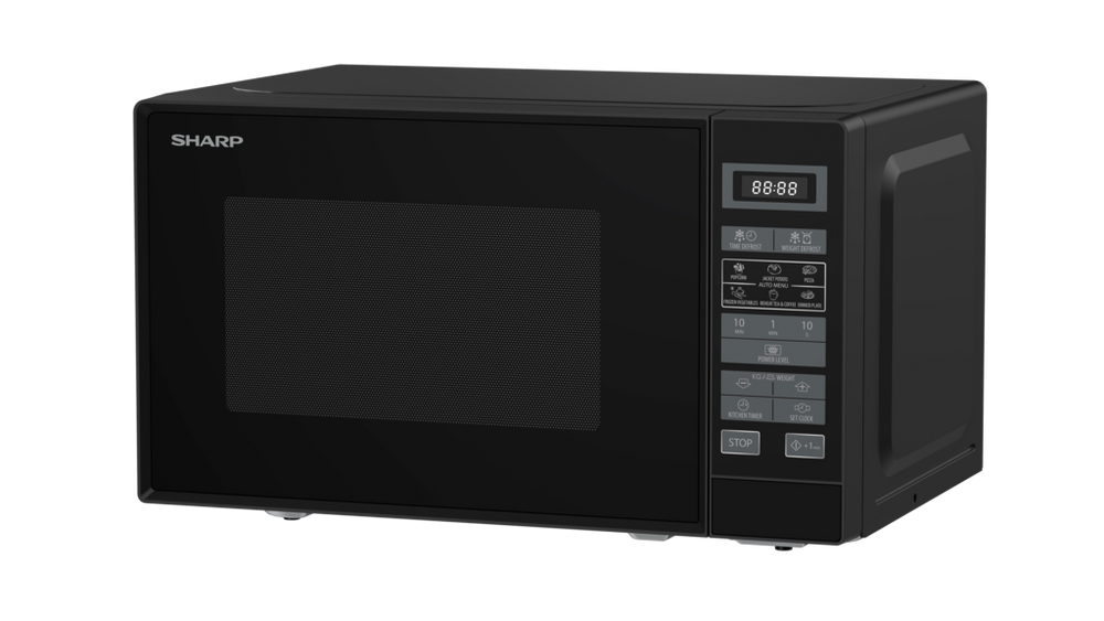 Sharp RDS202TB-UK 20 Litres Black Microwave