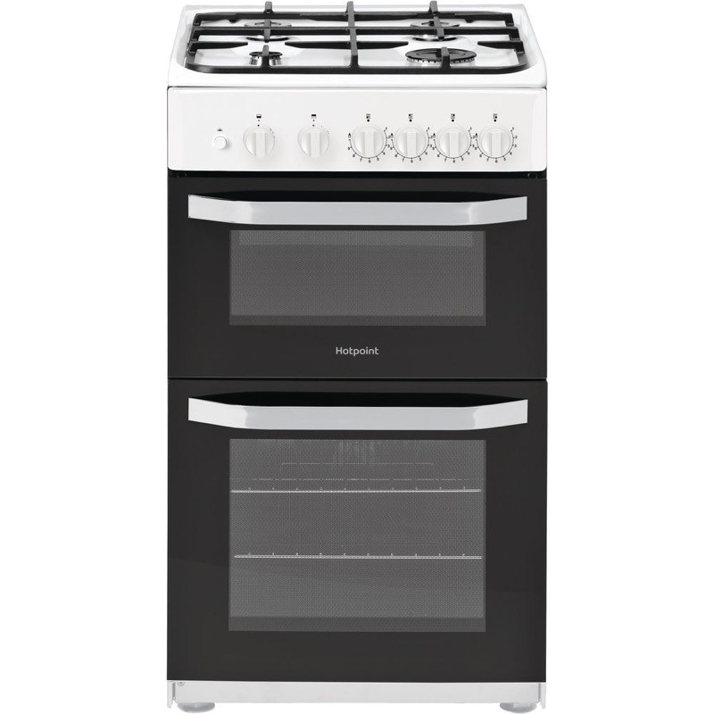 Hotpoint HD5G00KCW 50cm Wide Gas Cooker