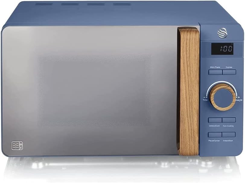 Swan SM22036LBLUN 20L 800W Nordic Blue Microwave