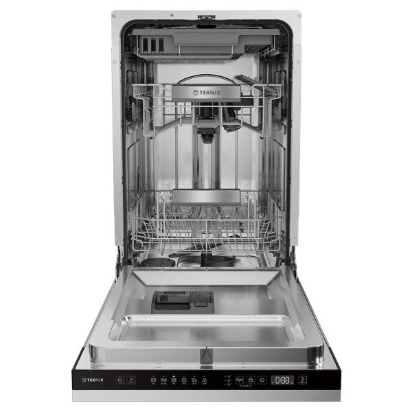 Teknix TX3BD458 45cm Wide 11 Place Settings Slimline Fully Integrated Dishwasher