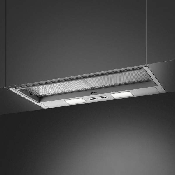 Smeg KSET86LX3 86cm Telescopic Stainless Steel Cooker Hood