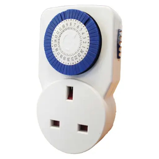 PIK REF4724 24 Hour Plug In Mechanical Timer