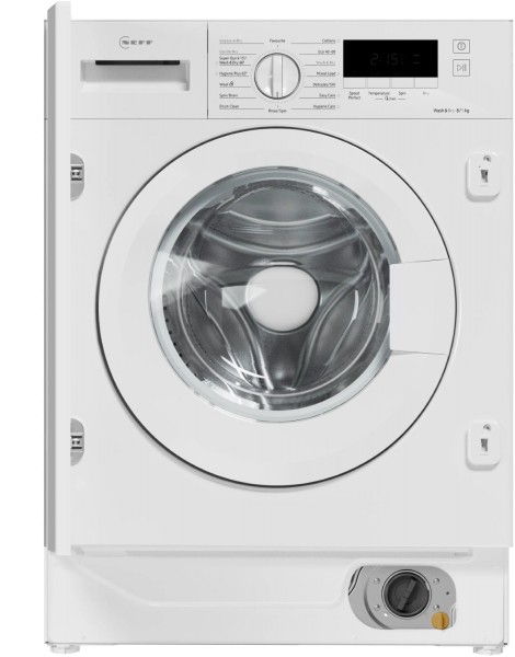 Neff V8340X0GB 8/5kg 1400 Spin Built In Washer Dryer
