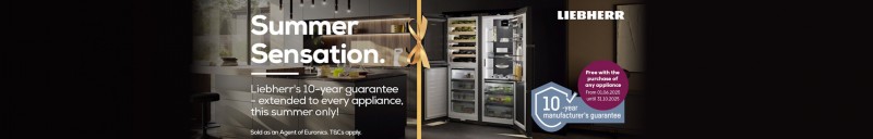 Free 10 Year Warranty on Liebherr appliances