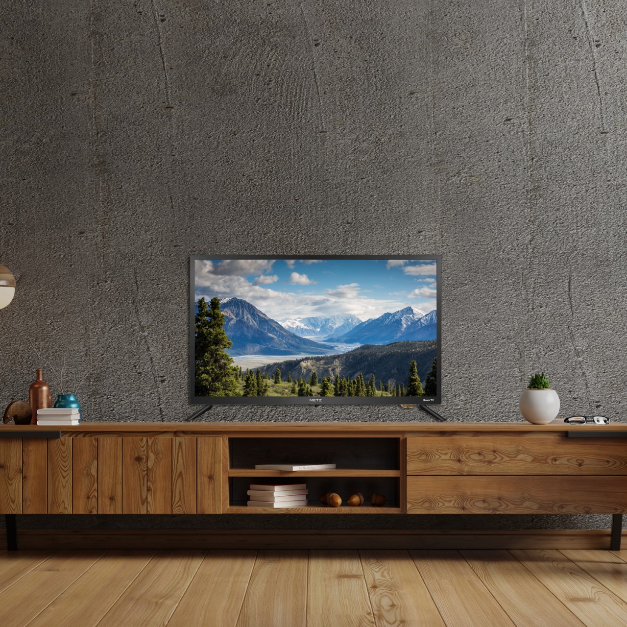 Metz 24MTD6100YUK 24" Direct LED Roku Smart TV