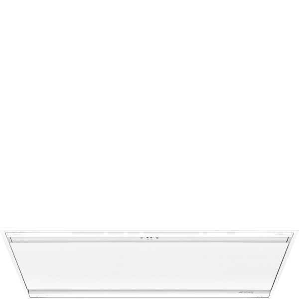 Smeg KLT120LWHS 120cm Ceiling White Cooker Hood