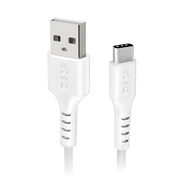 SBS 10447 USB to USB-C 1.5M White Cable