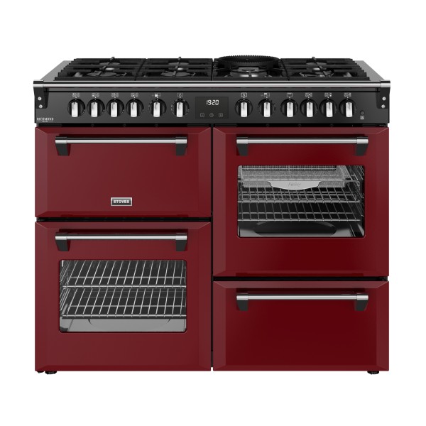Stoves 444412032 Richmond Deluxe 110cm Wide Dual Fuel Range Cooker