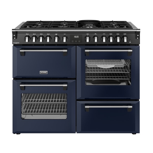 Stoves 444412030 Richmond Deluxe 110cm Wide Dual Fuel Range Cooker