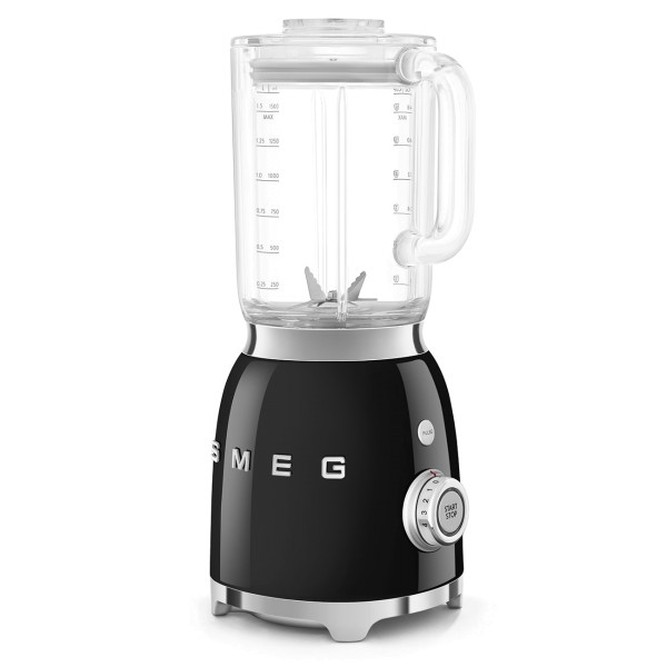 Smeg BLF03BLUK Black Retro Style Jug Blender