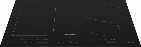 Blomberg MIN74387NP 60cm Width Black Induction Hob