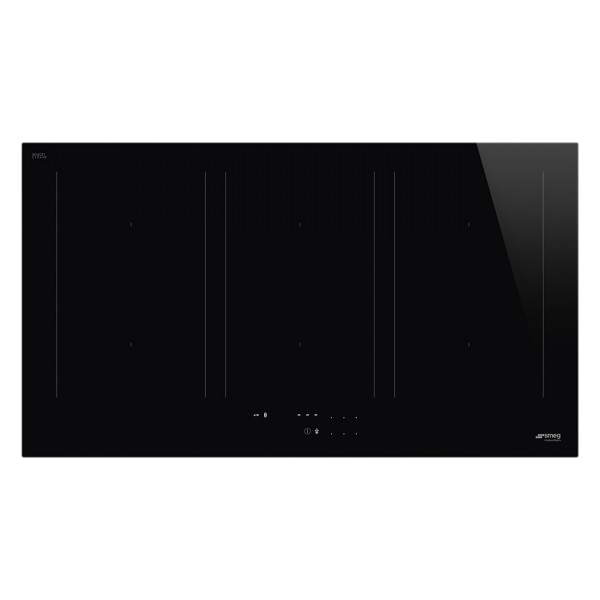 Smeg SIM3964D 90cm Classic Black Eclipse Induction Hob