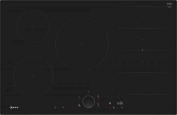 Neff T68FUV4L0 80cm Wide 5 Zone Induction Hob