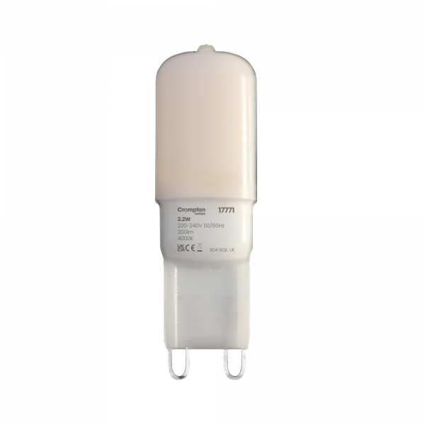 Crompton LEDG9 2.2 Watt Led G9 Bulb