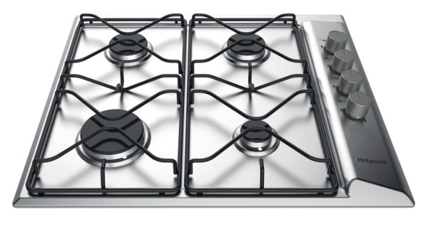 Hotpoint PAN642IXH 4 Burner 60cm Wide Gas Hob