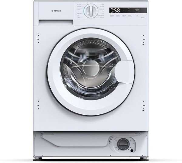 Teknix BITKW814 8kg 1400 spin Built-In Washing Machine