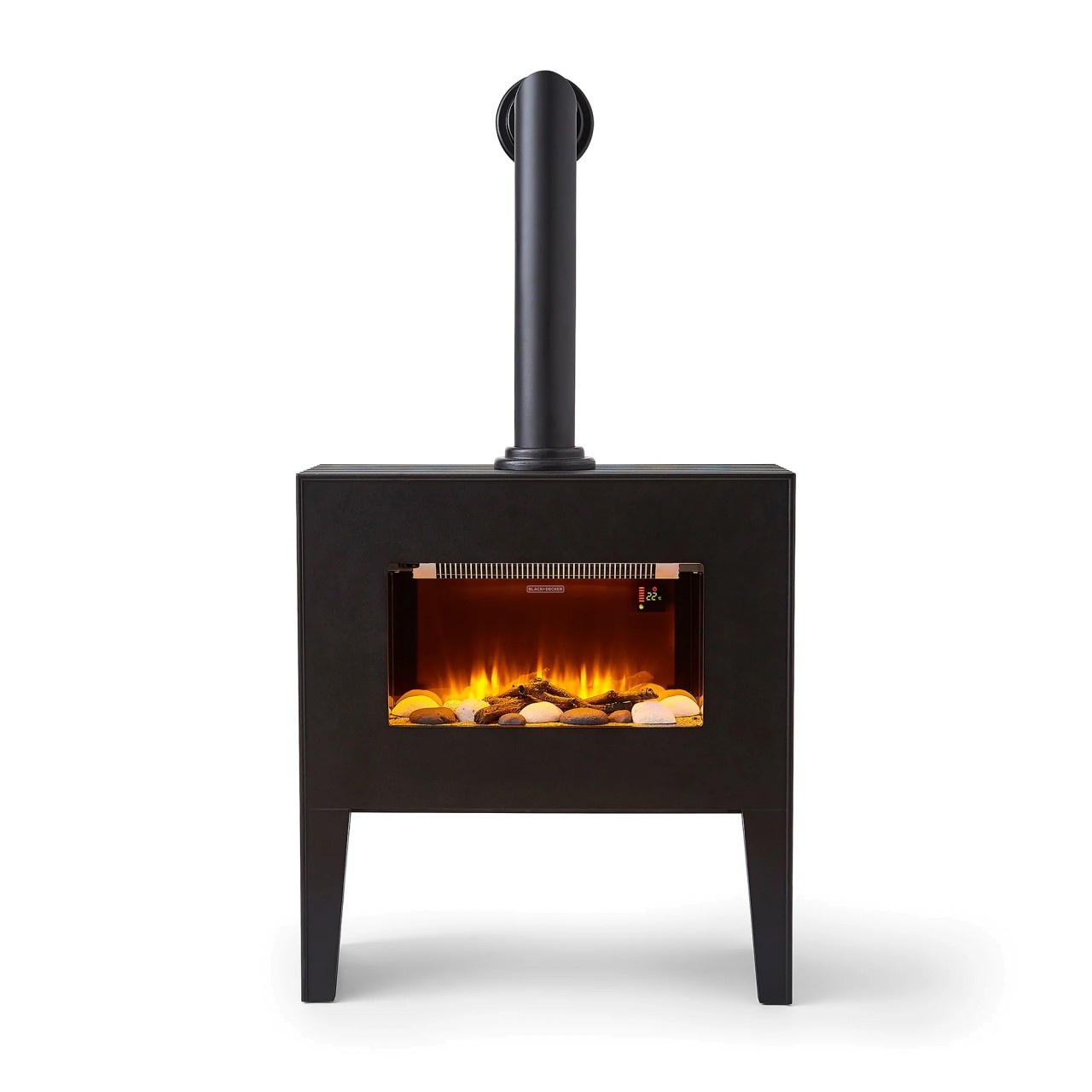 Black & Decker BXFH45007GB Log Effect Fireplace
