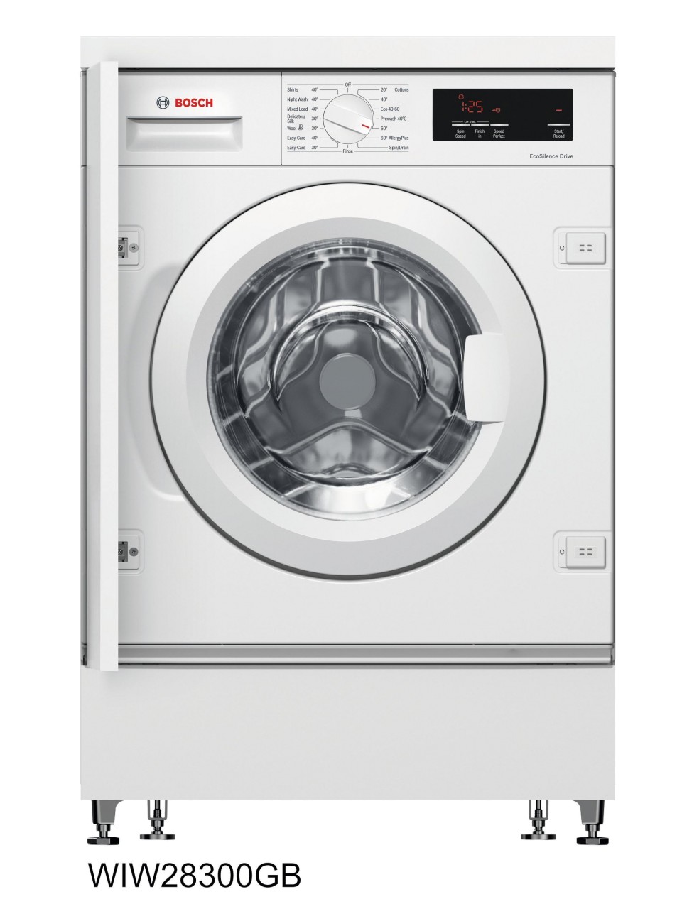 Bosch WIW28301GB 8kg Built-In Washing Machine with EcoSilence Drive™