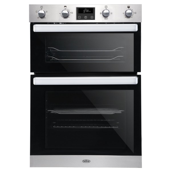 Belling BI902FP Stainless Steel Built-In Double Oven