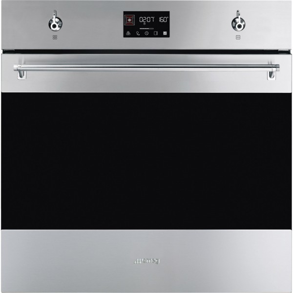 Smeg SOP6302TX 60cm Classic Pyrolytic Galileo Single Oven