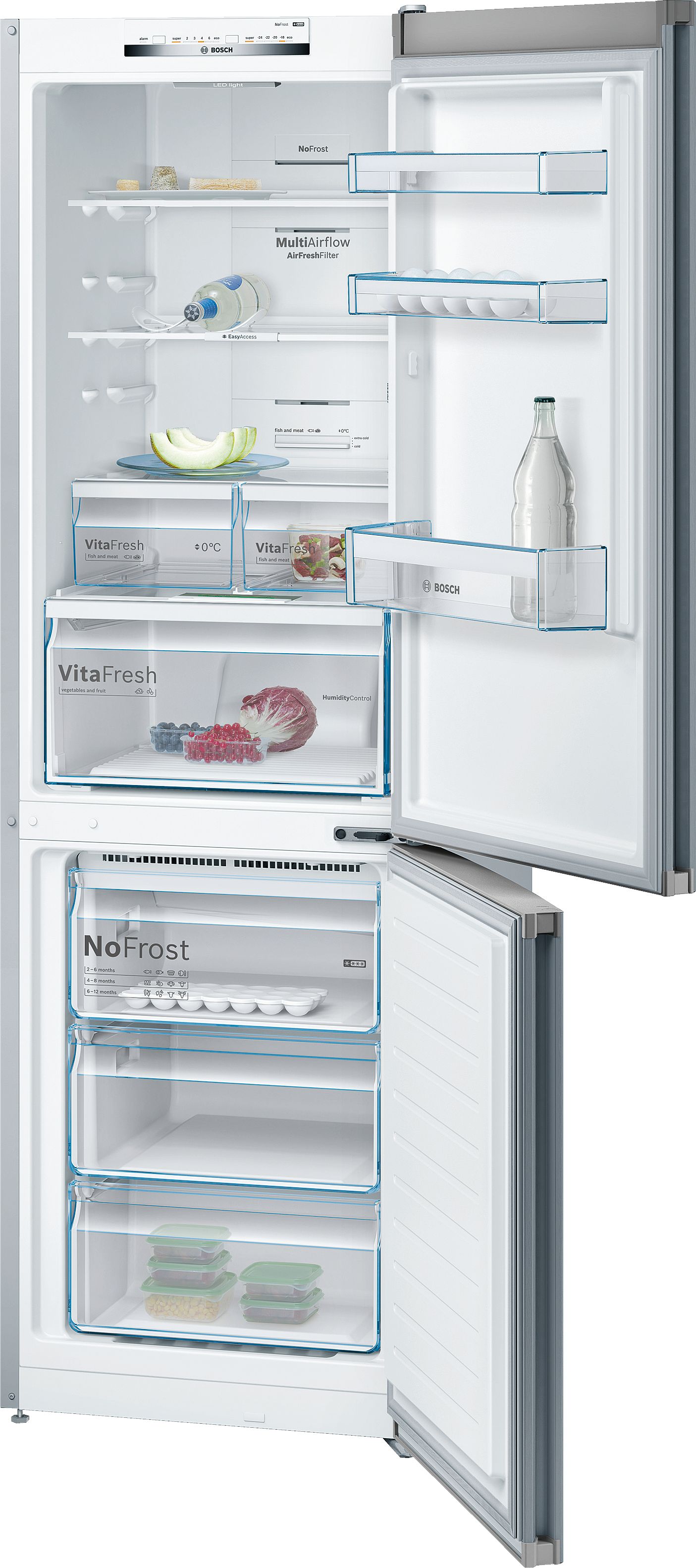Bosch Kgn36vl35g 186cm Tall Fridge Freezer G Craggs Ltd