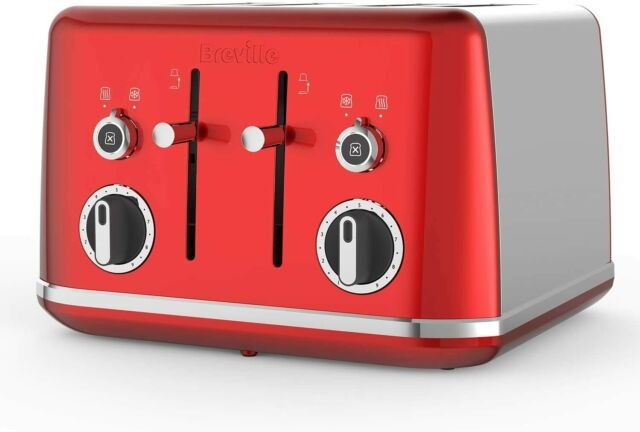 Breville VTT852 Red Lustra Toaster