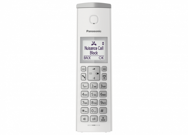 Panasonic KX-TGK222EW Twin Digital White Cordless Phone with Answering System