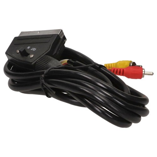 Wellco WELA7188PB Scart to 3 Phono Plug Lead