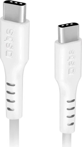 SBS TECABLETCC20W USB C cable 1.5 m USB 2.0 USB C White