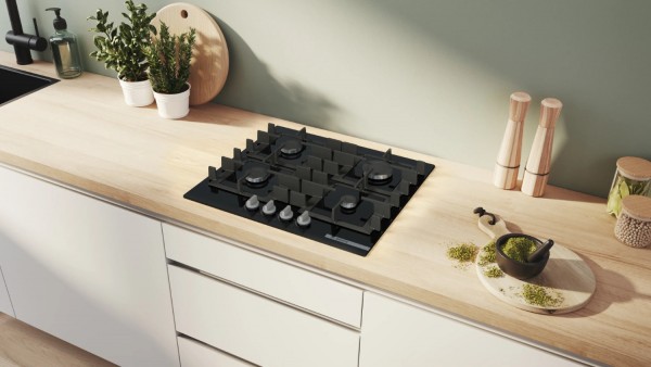 Bosch PNP6B6K40 Series 4 60cm Wide 4 Zone Gas Hob