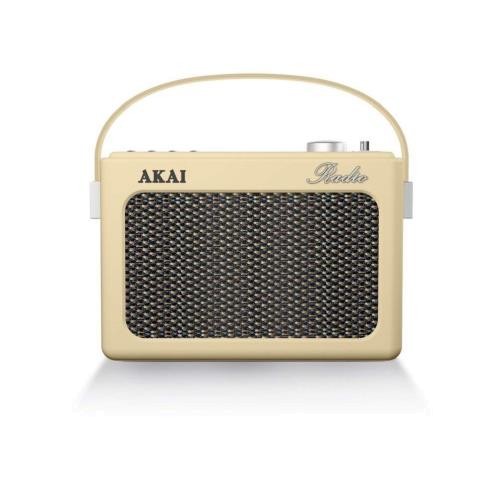 Akai A60016C Retro DAB Radio Radios Audio Sound & Vision G