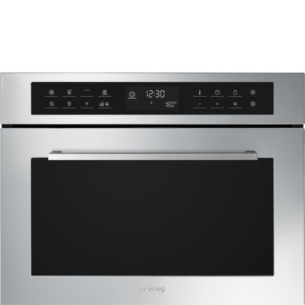 Smeg SF4400MCX1 Compact 45cm Built-In Oven and Microwave