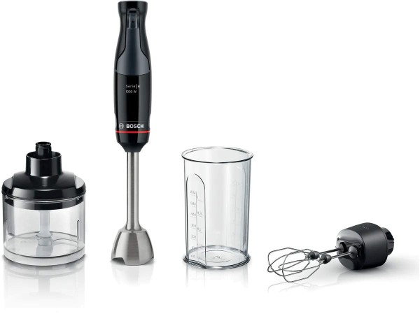 Bosch MSM4B624GB Series 4 ErgoMaster 1000W Black Hand Blender