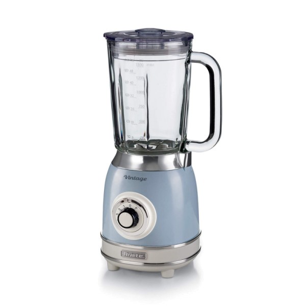 Ariete AR058305 1.5L Vintage Blue Glass Blender