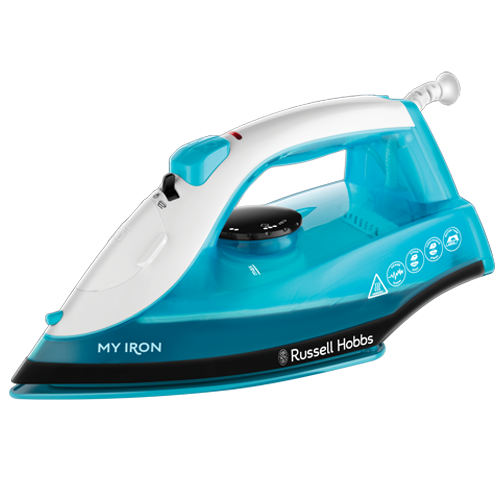 Russell Hobbs 25580 My Iron 1800W Blue Steam Iron