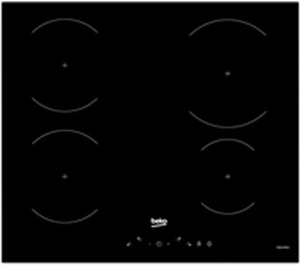 Beko HIIP64430QT 60cm Wide 4 Zone Induction Hob