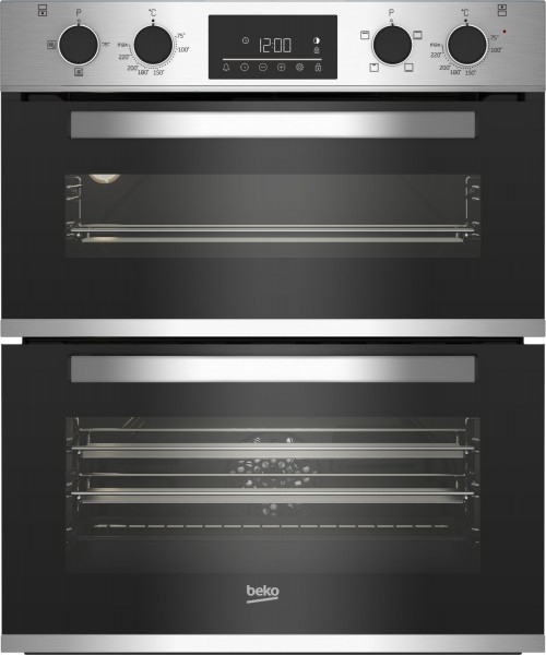 Beko CTFY22309X Catalytic 60cm Wide 86L Built Under Double Oven