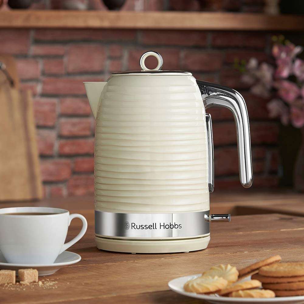 Russell Hobbs 24364 Inspire 1.7L Jug Kettle in Cream G Craggs Ltd