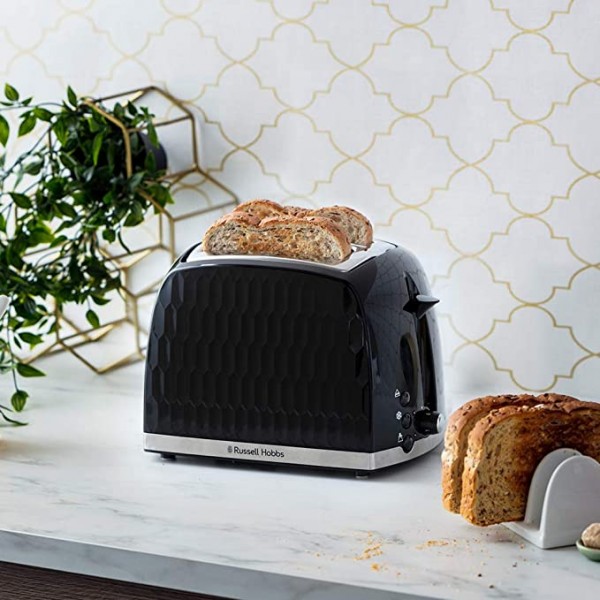Russell Hobbs 26061 2 Slice Toaster in Black G Craggs Ltd