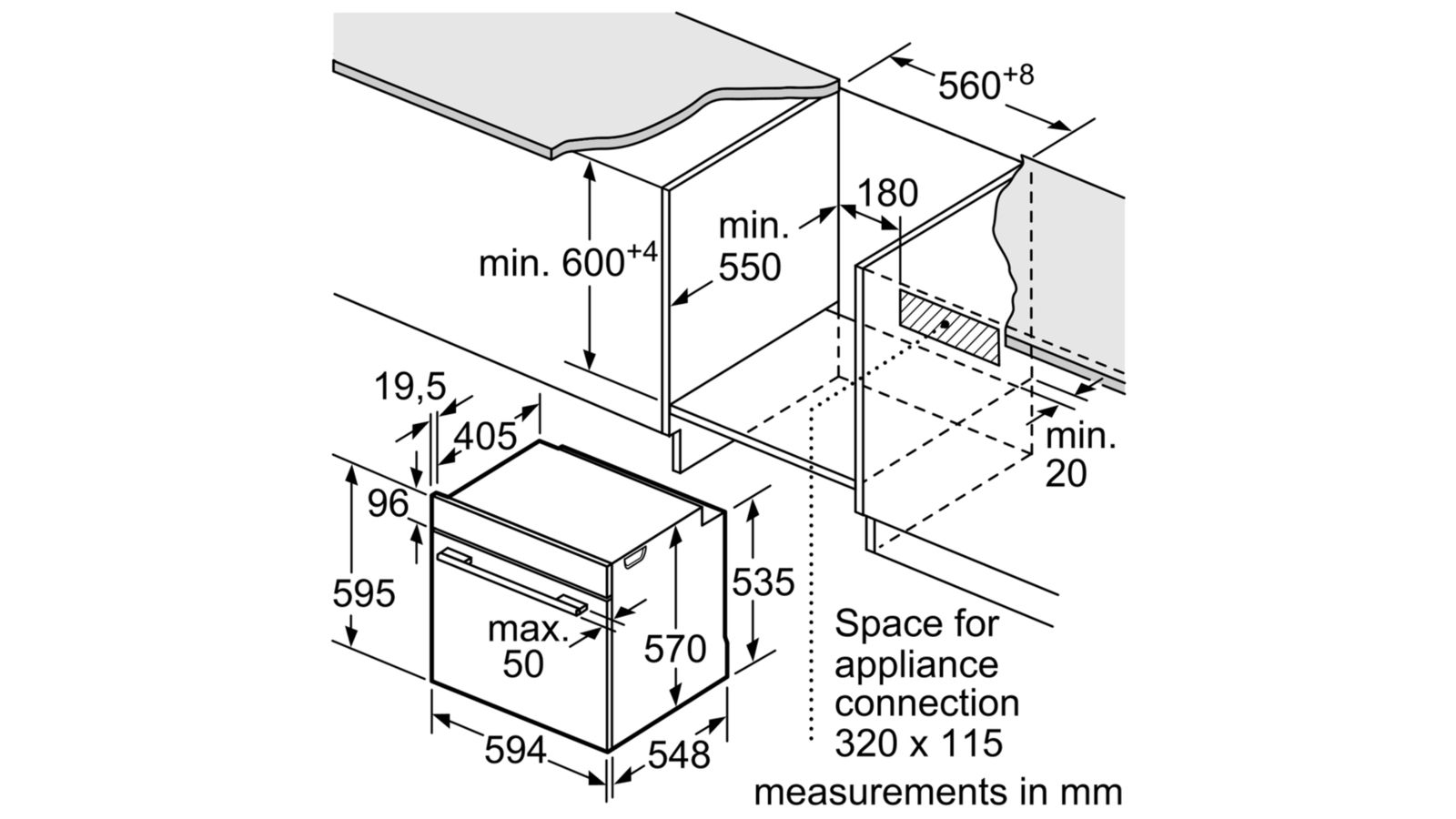 Neff B2ACH7HN0B BuiltIn Multifunction Single Oven with Pyrolytic