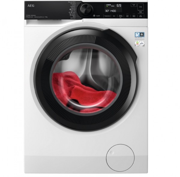 7000 Series 9kg Load 1400rpm Spin Speed Washing Machine In White