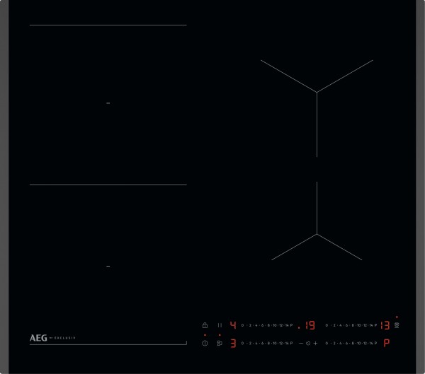 59cm Wide Touch Control Induction Hob (32amp)