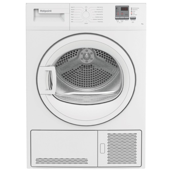 8kg Load Condenser Tumble Dryer In White